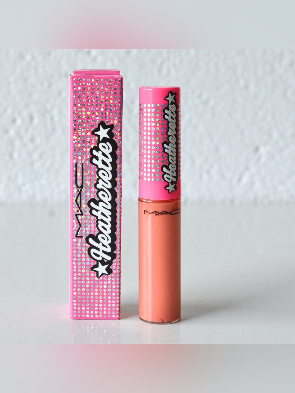 MAC Cosmetics Lipglass Heatherette Collection *SOCK HOP* Coral Peach BNIB